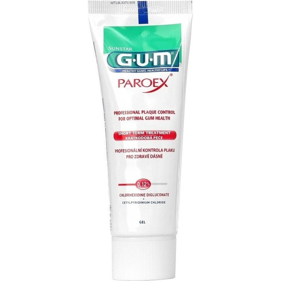 GUM PAROEX (CHX 0,12%) 1×75 ml, gel