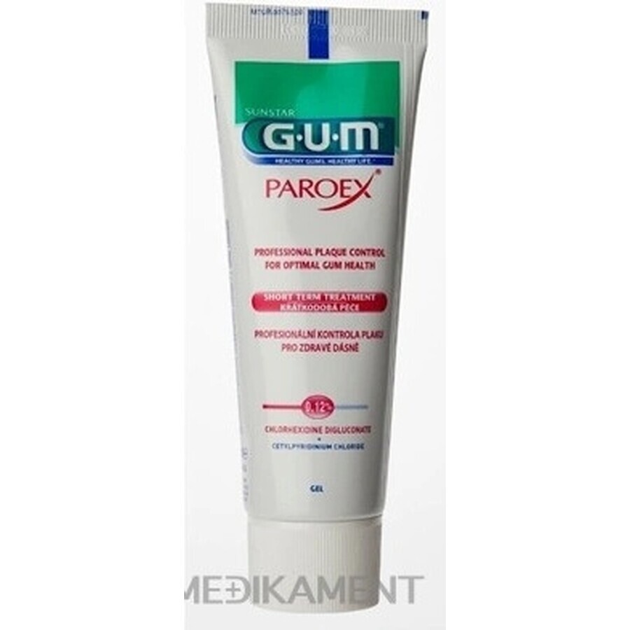 GUM PAROEX (CHX 0,12%) 1×75 ml, gel