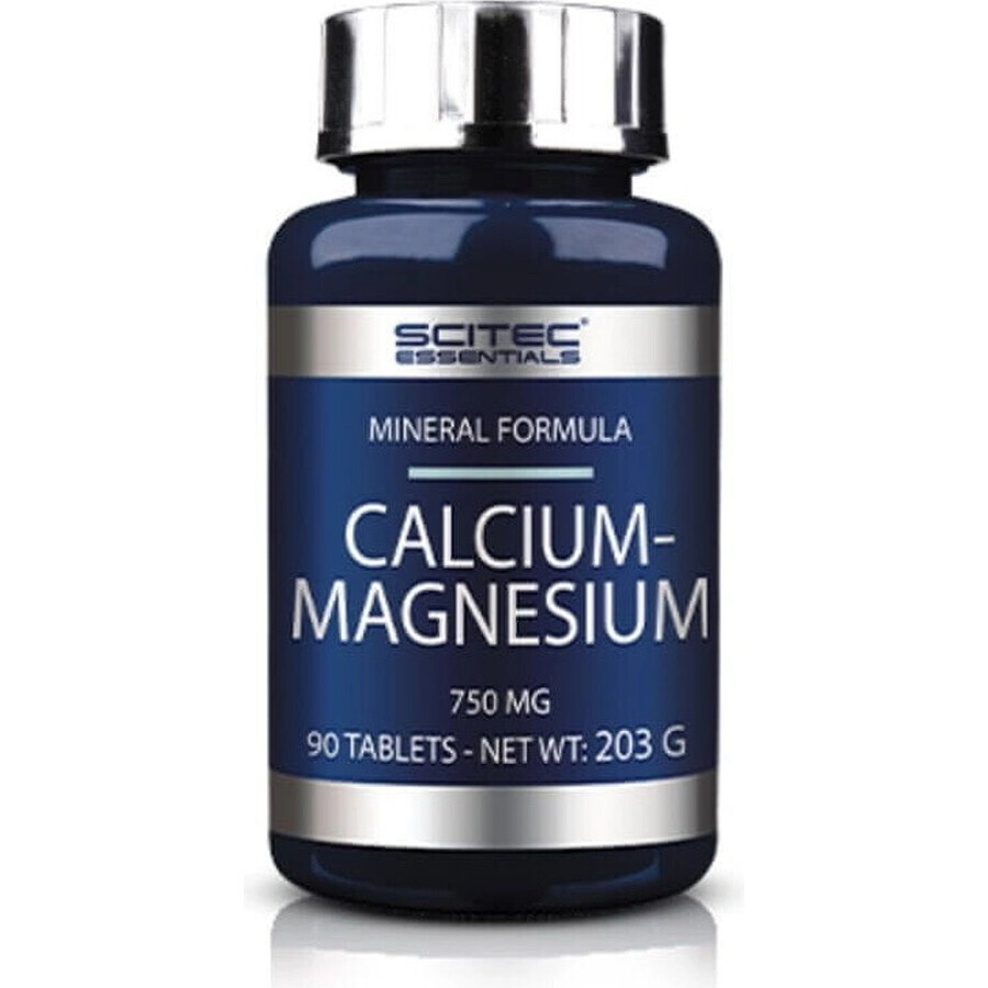 Scitec Nutrition Calcium-Magnesium 1×90 tbl, food supplement