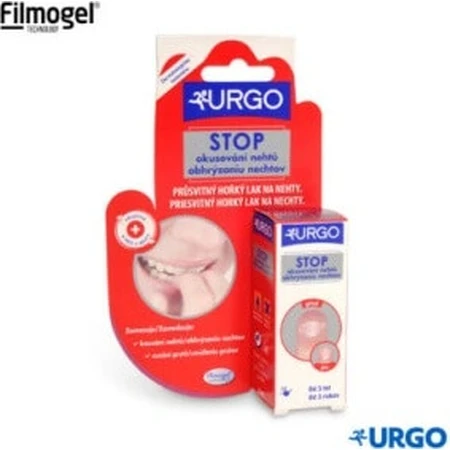URGO FILMOGEL STOP NAIL BITING 1×9 ml, vernis amer contre le rongement des ongles