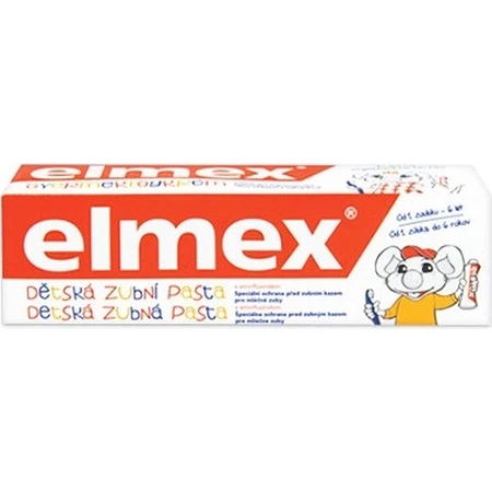 ELMEX JUNIOR PASTA DENTAL 1×75 ml, pasta dental para niños