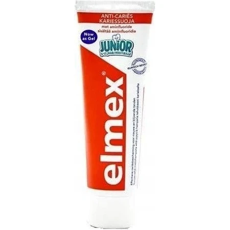 ELMEX JUNIOR PASTA DENTAL 1×75 ml, pasta dental para niños