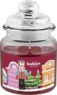 Bolsius Vela perfumada con cascanueces en vidrio rojo 1&#215;1 ud., tama&#241;o 79 x 129 mm