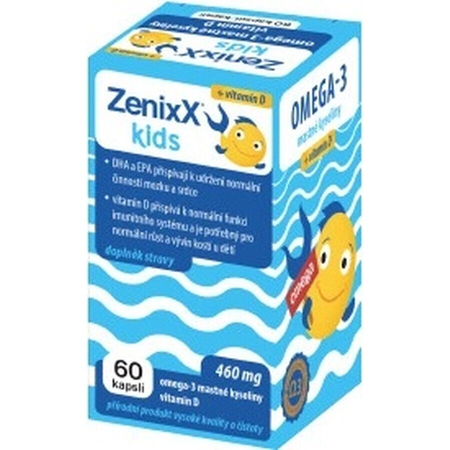 ZenixX kids 1×60 cps, complemento alimenticio