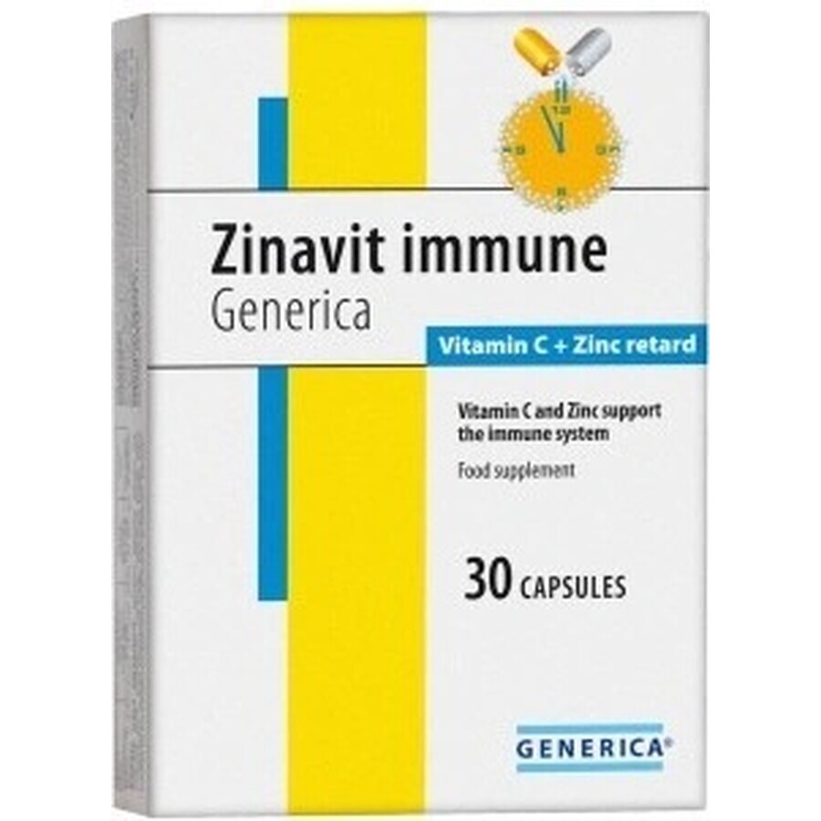 GENERICA Zinavit imun 1×30 cps, integratore alimentare