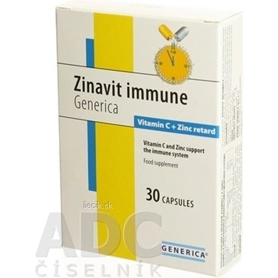 GENERICA Zinavit imun 1×30 cps, integratore alimentare