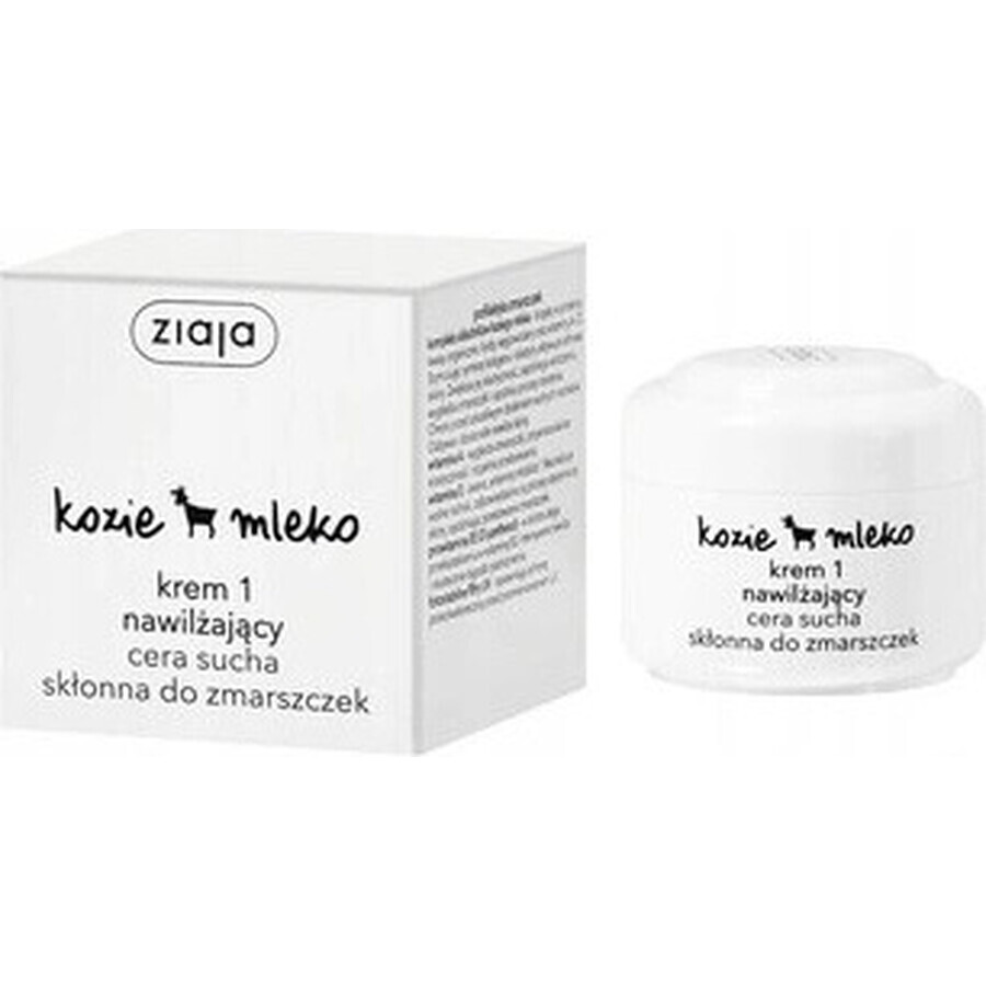 Ziaja - dag met geitenmelk proteïne 1×50 ml, dagcrème Ziaja - dag met geitenmelk proteïne 1×50 ml, dagcrème