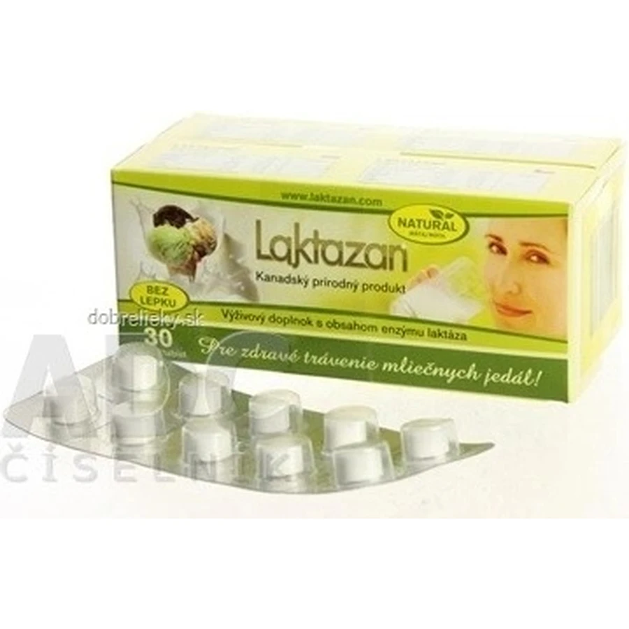 LAKTAZAN tablets 1×60 tbl, mint flavor