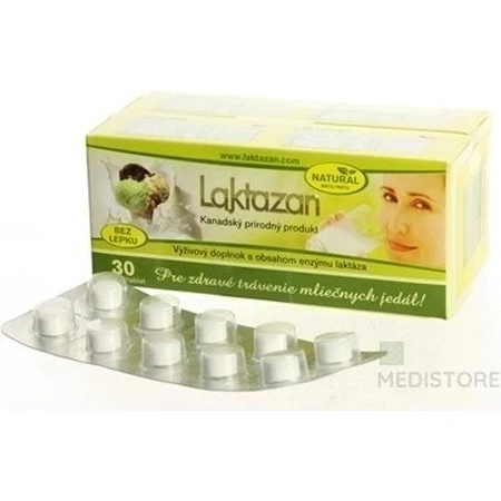 LAKTAZAN tablets 1×60 tbl, mint flavor