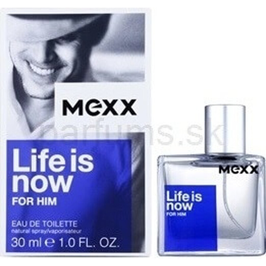 Mexx Life Is Now For Him Edt 30ml 1×30 ml 1×30 ml, Eau de toilette Mexx Life Is Now For Him Edt 30ml 1×30 ml 1×30 ml, Eau de toilette