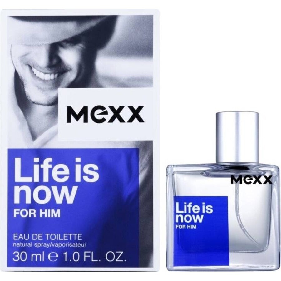 Mexx Life Is Now For Him Edt 30ml 1×30 ml 1×30 ml, Eau de toilette Mexx Life Is Now For Him Edt 30ml 1×30 ml 1×30 ml, Eau de toilette