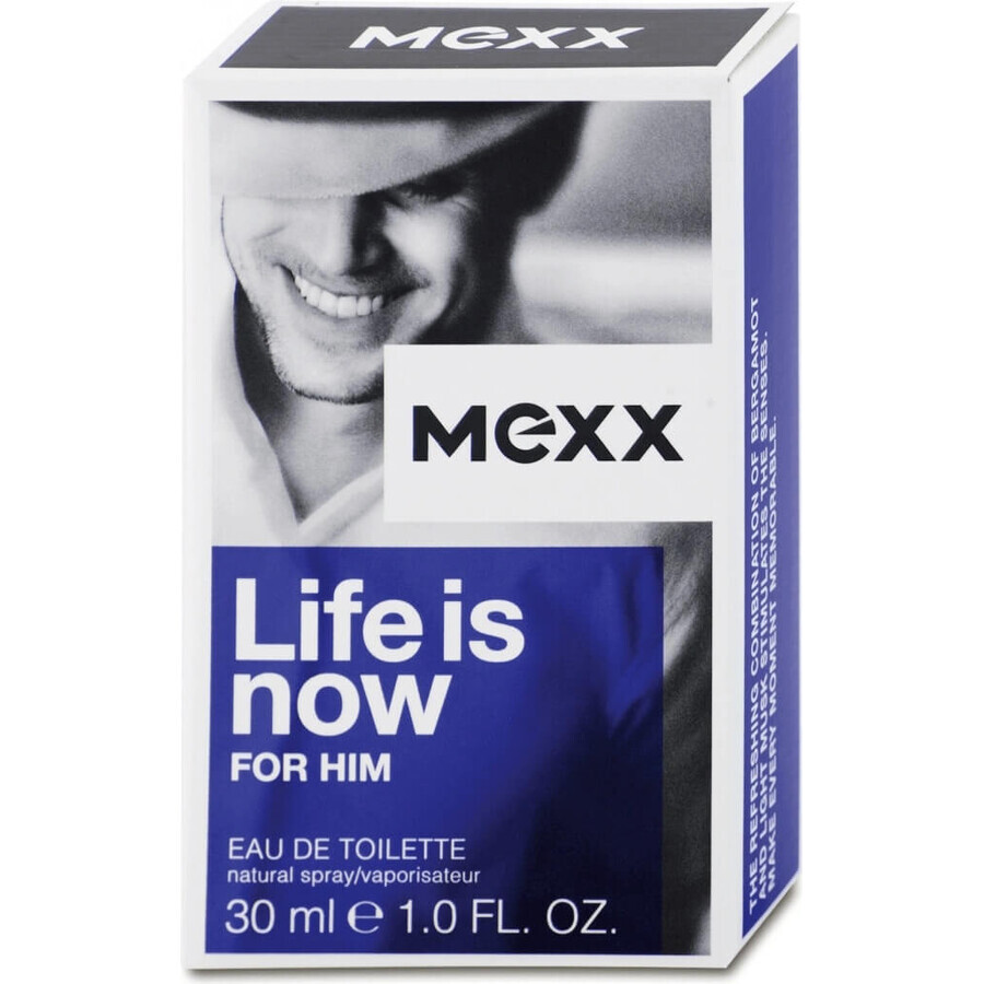 Mexx Life Is Now For Him Edt 30ml 1×30 ml 1×30 ml, Eau de toilette Mexx Life Is Now For Him Edt 30ml 1×30 ml 1×30 ml, Eau de toilette