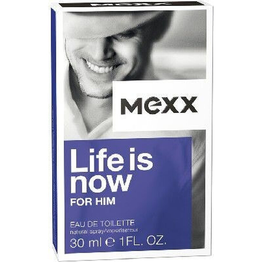 Mexx Life Is Now For Him Edt 30ml 1×30 ml 1×30 ml, Eau de toilette Mexx Life Is Now For Him Edt 30ml 1×30 ml 1×30 ml, Eau de toilette