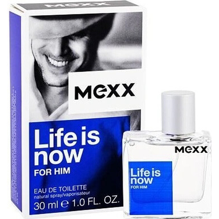 Mexx Life Is Now For Him Edt 30ml 1×30 ml 1×30 ml, Eau de toilette Mexx Life Is Now For Him Edt 30ml 1×30 ml 1×30 ml, Eau de toilette