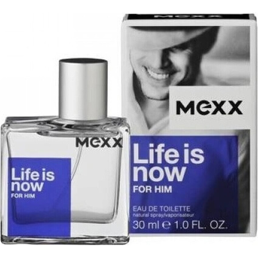 Mexx Life Is Now For Him Edt 30ml 1×30 ml 1×30 ml, Eau de toilette Mexx Life Is Now For Him Edt 30ml 1×30 ml 1×30 ml, Eau de toilette