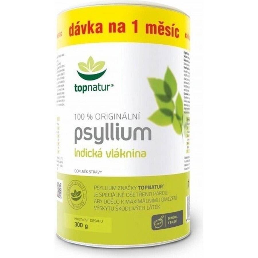 asp Psyllium 1×300 g, fibre naturelle soluble