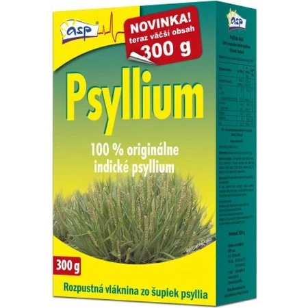 asp Psyllium 1×300 g, fibra natural soluble