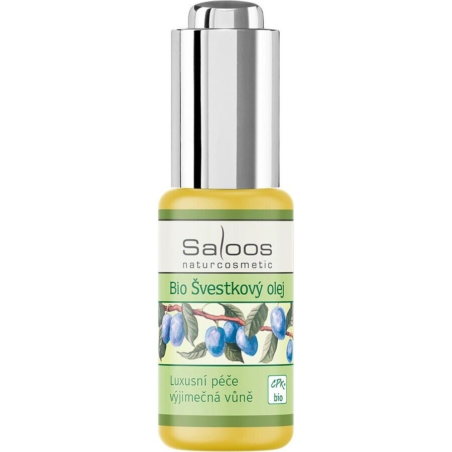 SALOOS Olio vegetale di prugna 1×20 ml olio