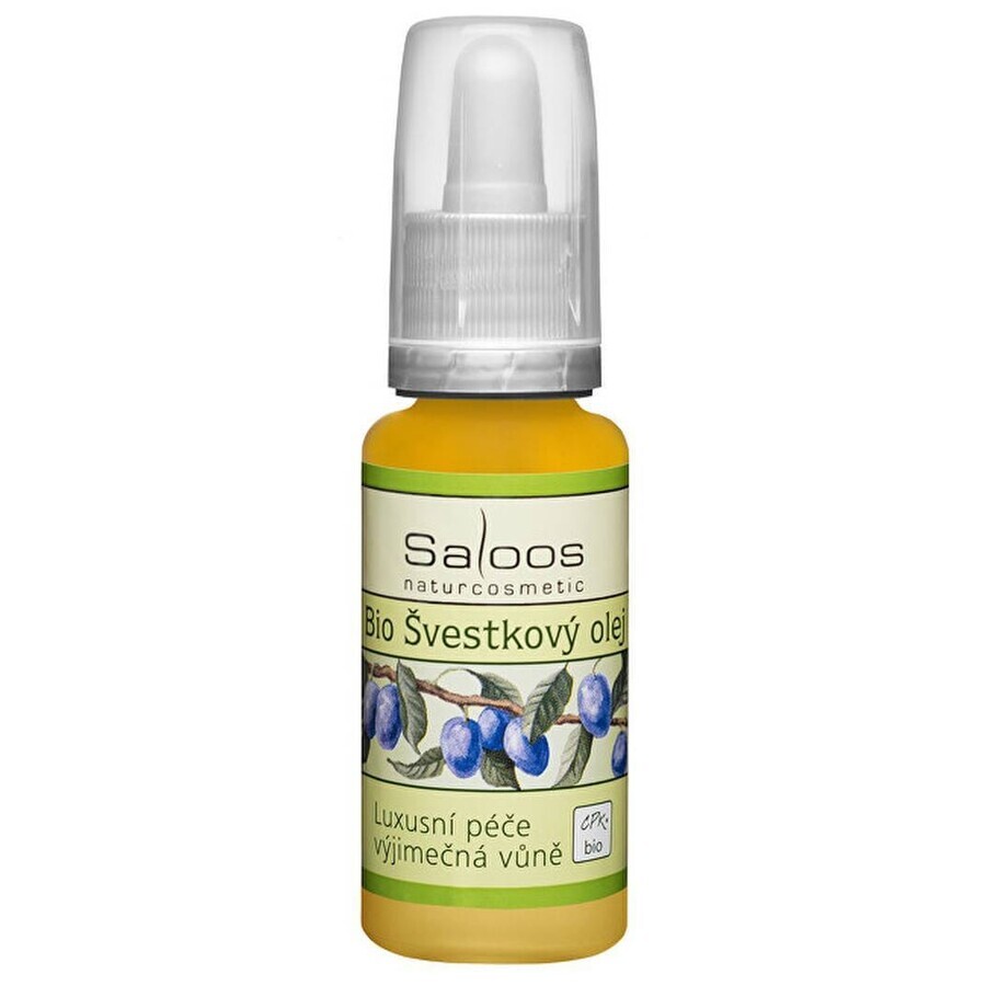 SALOOS Olio vegetale di prugna 1×20 ml olio