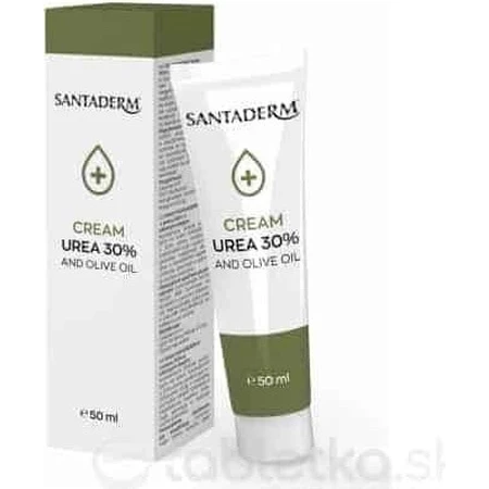 SANTADERM CREMA UREA 30% Y ACEITE DE OLIVA crema con urea y aceite de oliva 1x50 ml