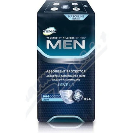 TENA Men Niveau 1 1×24 incontinentieverbanden voor mannen