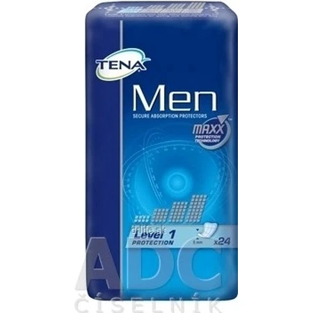 TENA Men Niveau 1 1×24 incontinentieverbanden voor mannen