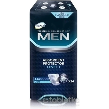 TENA Men Niveau 1 1×24 incontinentieverbanden voor mannen