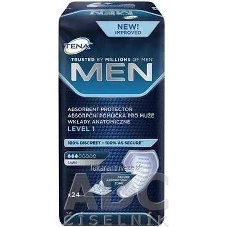 TENA Men Niveau 1 1×24 incontinentieverbanden voor mannen