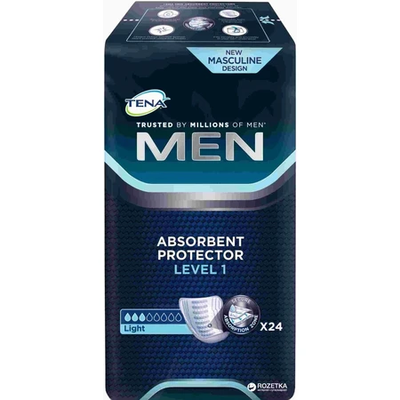 TENA Men Niveau 1 1×24 incontinentieverbanden voor mannen