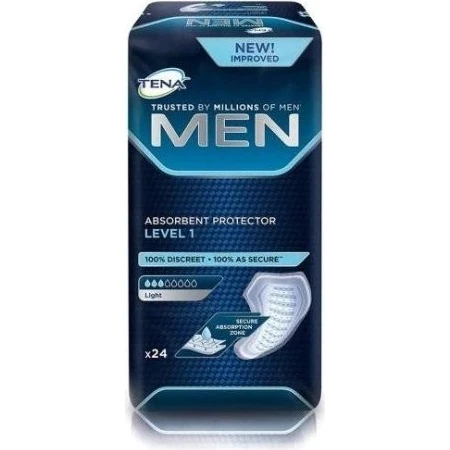 TENA Men Niveau 1 1×24 incontinentieverbanden voor mannen