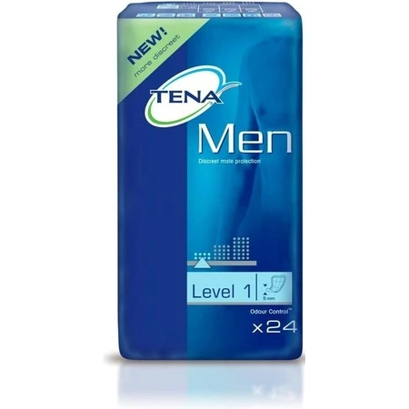 TENA Men Niveau 1 1×24 incontinentieverbanden voor mannen