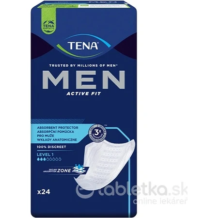 TENA Men Niveau 1 1×24 incontinentieverbanden voor mannen