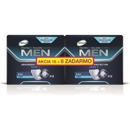 TENA Men Niveau 1 1×24 incontinentieverbanden voor mannen
