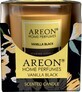 Areon Vela Vainilla Negra Vainilla 120g 1&#215;1 ud, vela perfumada