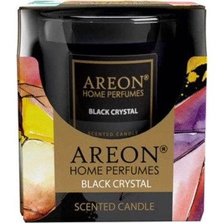 Areon Candle Vanilla Black Vanilla 120g 1×1 pc, bougie parfumée