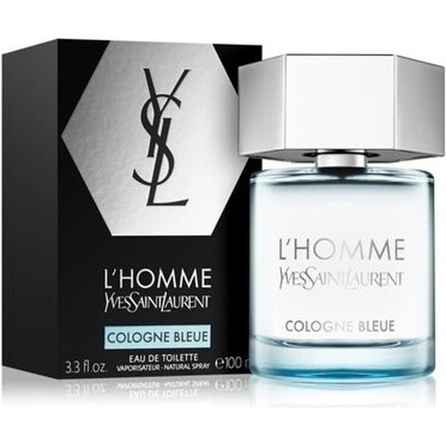 Yves Saint Laurent L Homme L'Homme Colog Bleue Edt 100ml 1×100 ml, Eau de Toilette