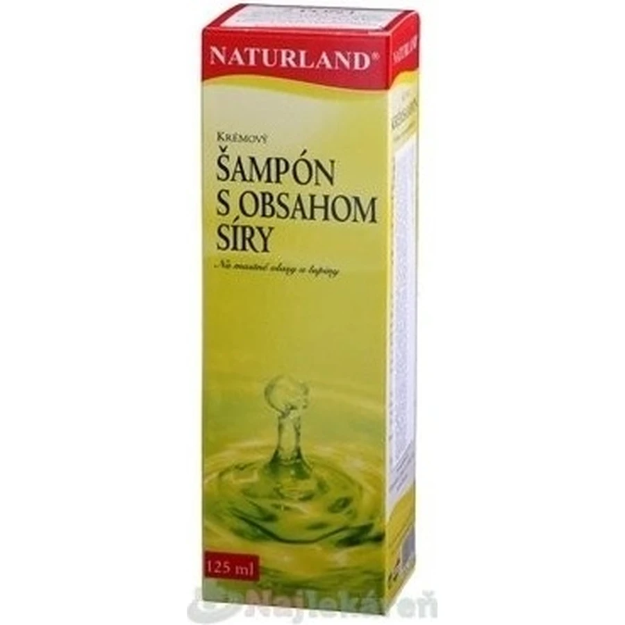 NATURLAND CREAM SHAMPOO WITH SULPHUR CONTENT 1×125 ml, Haarshampoo