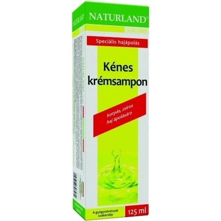 NATURLAND CREAM SHAMPOO WITH SULPHUR CONTENT 1×125 ml, Haarshampoo