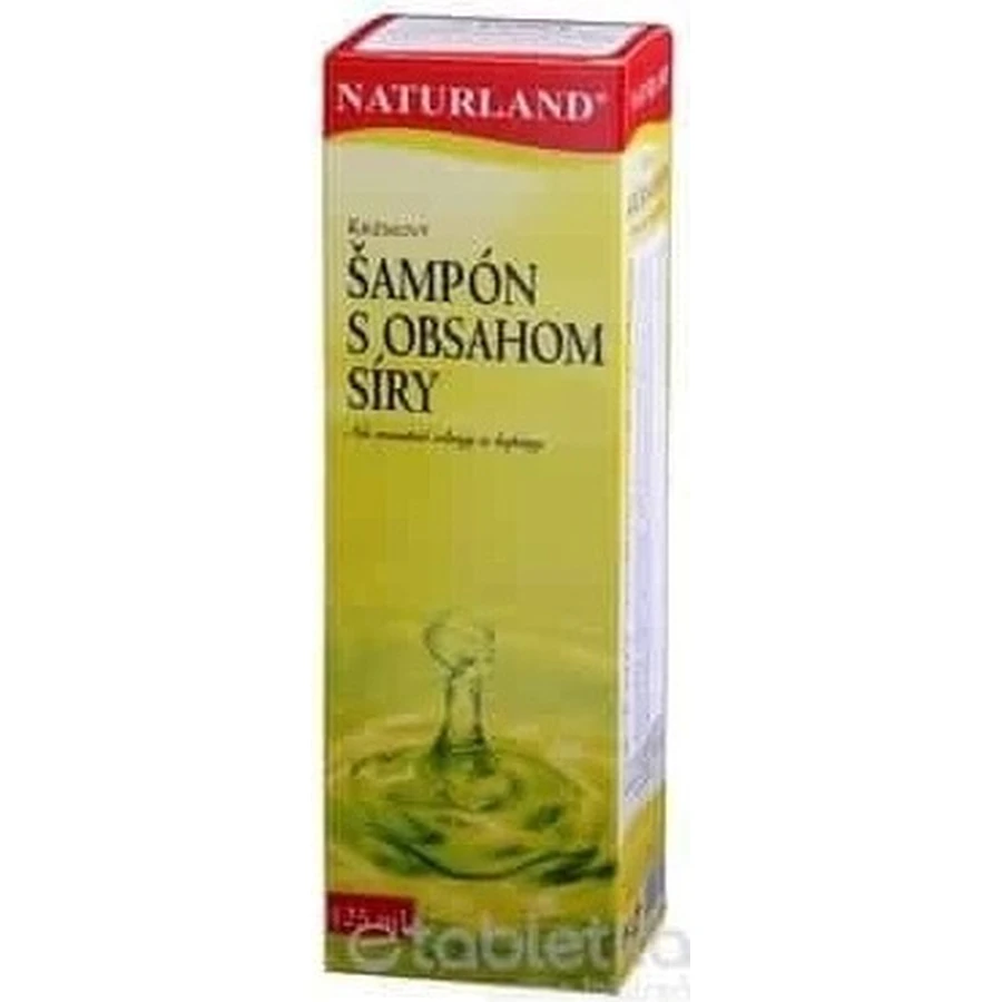 NATURLAND CREAM SHAMPOO WITH SULPHUR CONTENT 1×125 ml, Haarshampoo