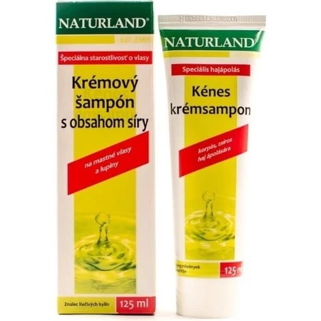 NATURLAND CREAM SHAMPOO WITH SULPHUR CONTENT 1×125 ml, Haarshampoo