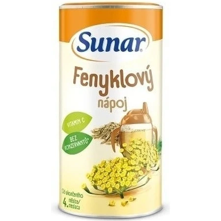 Sunar Auflösbares Getränk Fenchel 1×200 g