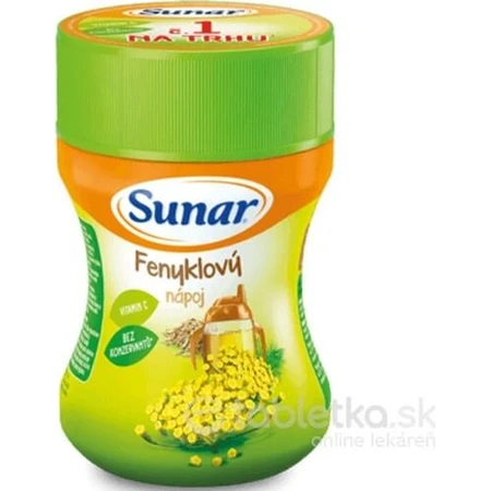 Sunar Auflösbares Getränk Fenchel 1×200 g