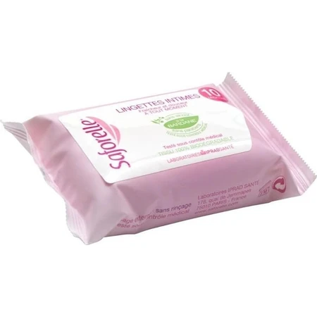 SAFORELLE INTIMA Wipes 1×10 pcs, wet wipes