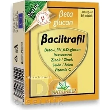 NATURES Baciltrafil 1×30 cps, voedingssupplement