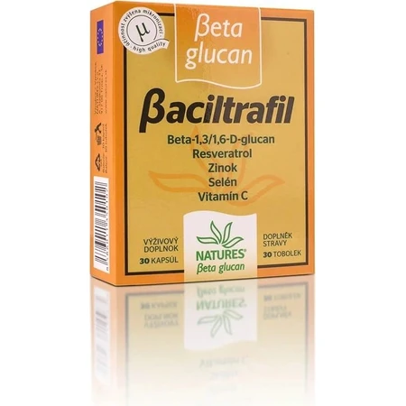 NATURES Baciltrafil 1×30 cps, voedingssupplement