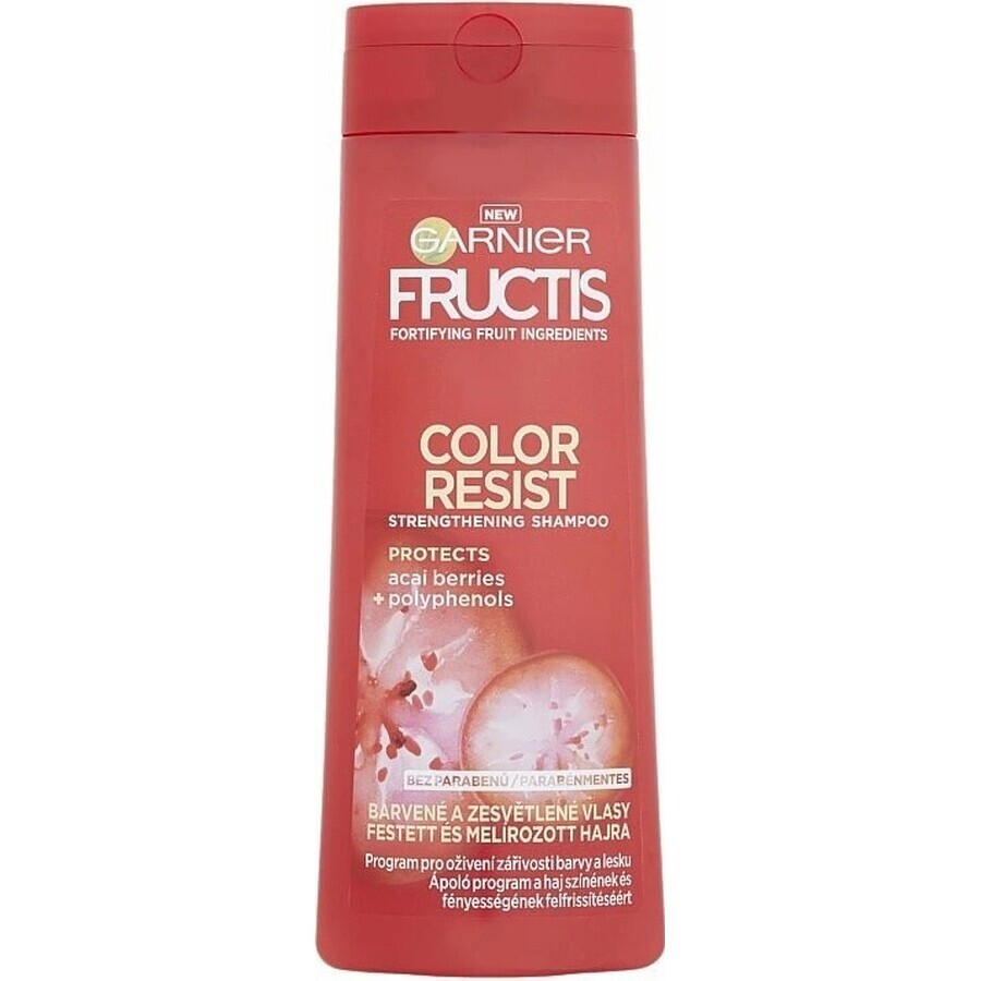 GARNIER FRUCTIS COLOUR RESIST Shampooing 1×400ml, shampooing pour cheveux
