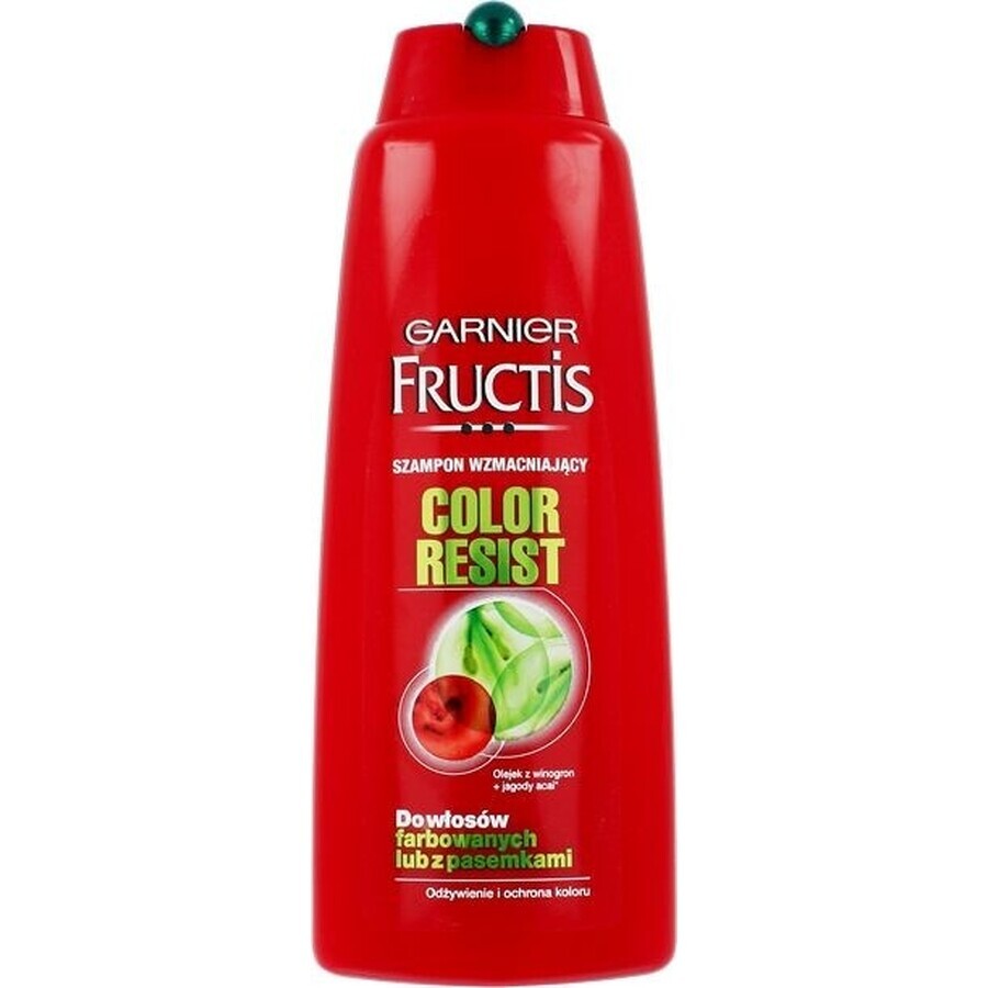 GARNIER FRUCTIS COLOUR RESIST Shampooing 1×400ml, shampooing pour cheveux