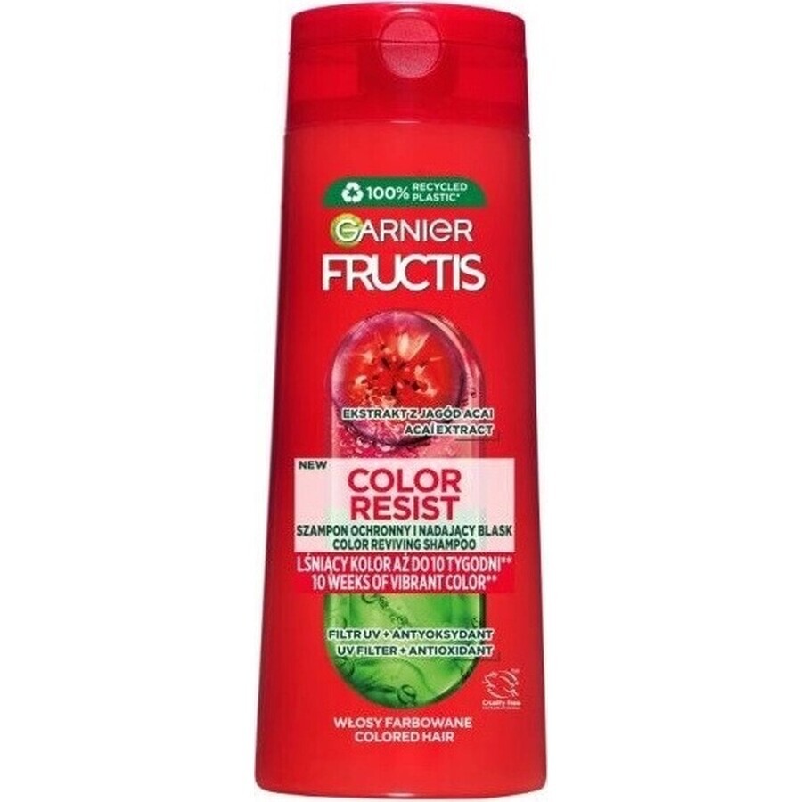 GARNIER FRUCTIS COLOUR RESIST Shampooing 1×400ml, shampooing pour cheveux