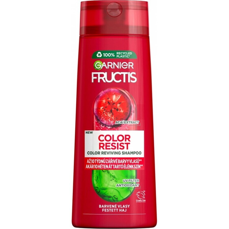 GARNIER FRUCTIS COLOUR RESIST Shampooing 1×400ml, shampooing pour cheveux