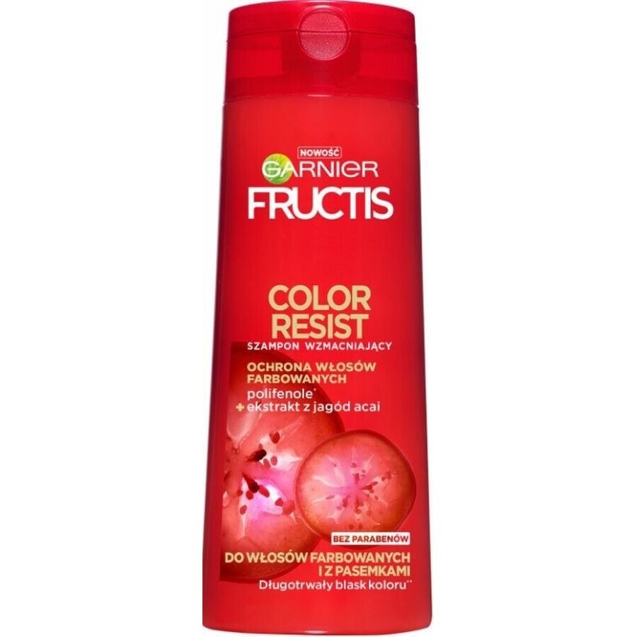 GARNIER FRUCTIS COLOUR RESIST Shampooing 1×400ml, shampooing pour cheveux